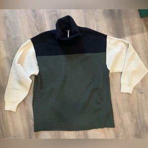 Free People Softly Structured Colorblock Tunic